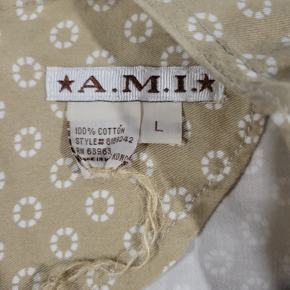 A.M.I. Women's Cotton Shift Dress Size L - Picture 5 of 8
